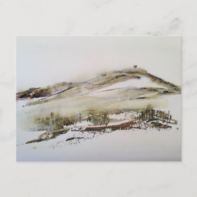 Postal Pica de Rivington Horwich Watercolor (Anverso)
