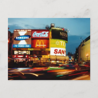 Postal Picadilly Circus - Londres