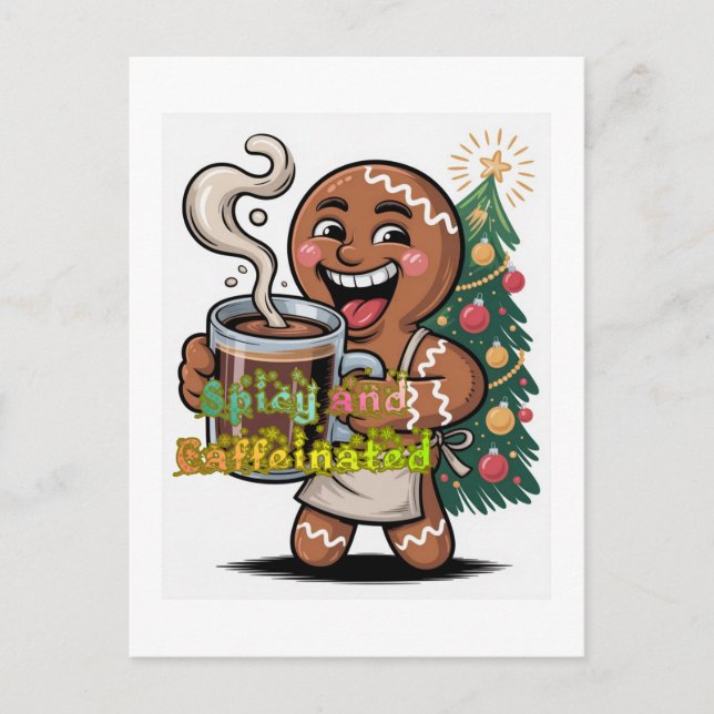 Postal Picante y Cafeinado (Anverso)