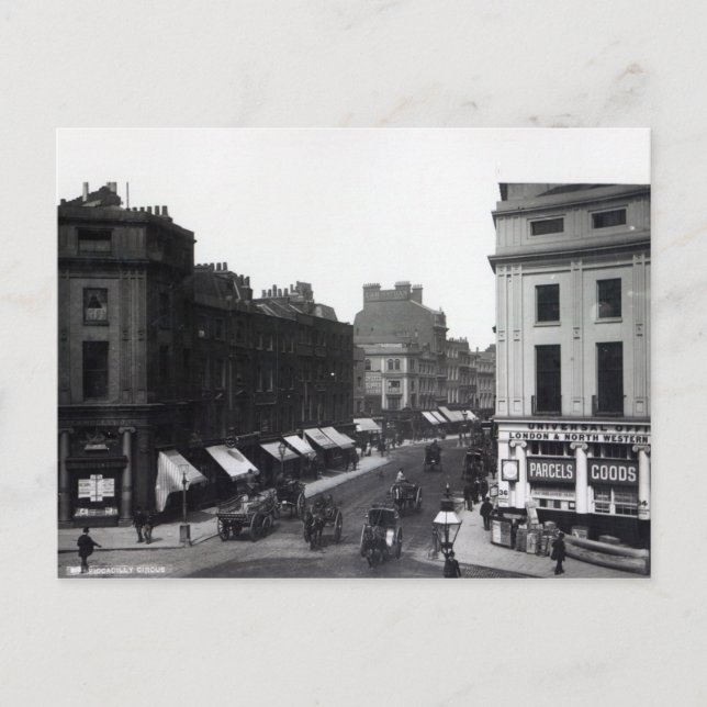 Postal Piccadilly Circus (Anverso)