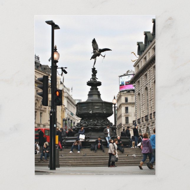 Postal Piccadilly Circus (Anverso)