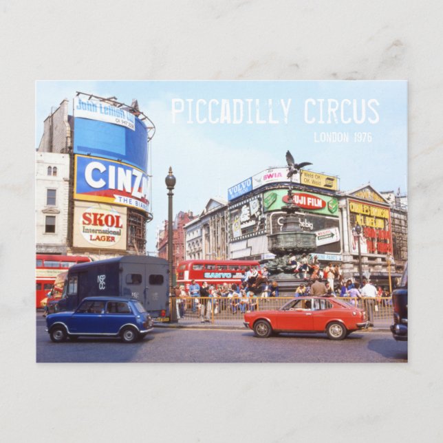 Postal Piccadilly Circus (Anverso)