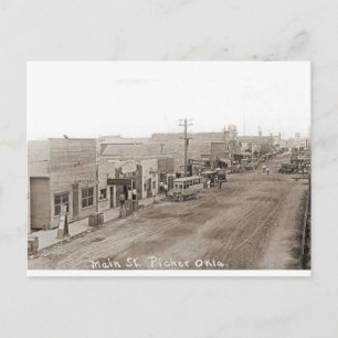 Postal Picher principal Oklahoma circa1920