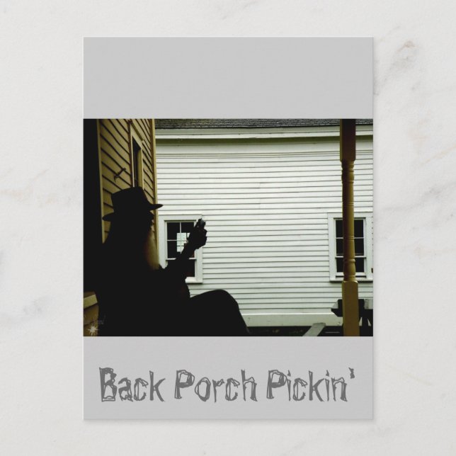 Postal Pickin negro (Anverso)