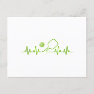 Postal Pickleball Art Para Hombres Mujeres Picklebal