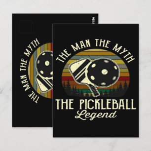 Postal Pickleball- El hombre, El mito, La leyenda
