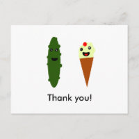 Pickles y helados: ¡Gracias!