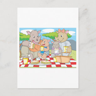 Postal Picnic Rhino