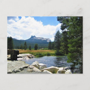 Postal Pico de la Catedral en las praderas de Tuolumne, Y