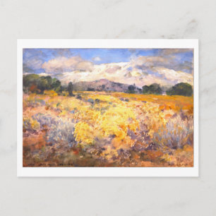 Postal Pico de Long's Peak, Colorado, pintura