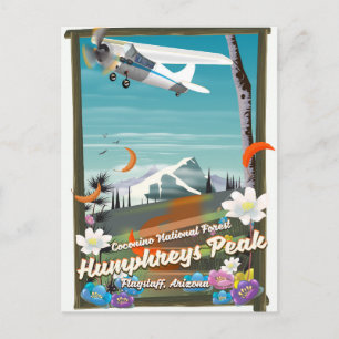 Postal Pico Humphreys,Pico Humphreys,Flagstaff,Arizona