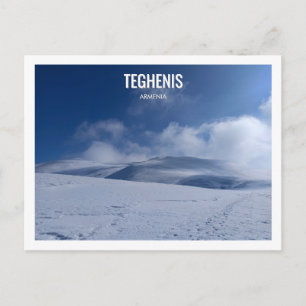 Postal Pico nevado del Monte Teghenis personalizado