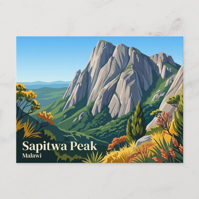 Postal Pico Sapitwa Malawi (Anverso)