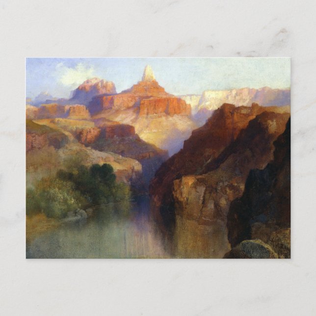 Postal Pico Thomas Moran Zoroaster (Anverso)