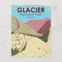 Pico Triple Divide del Parque Nacional Glacier Mon