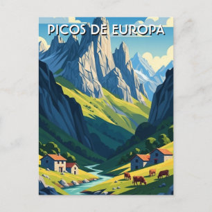 Postal Picos de Europa Viajes a España