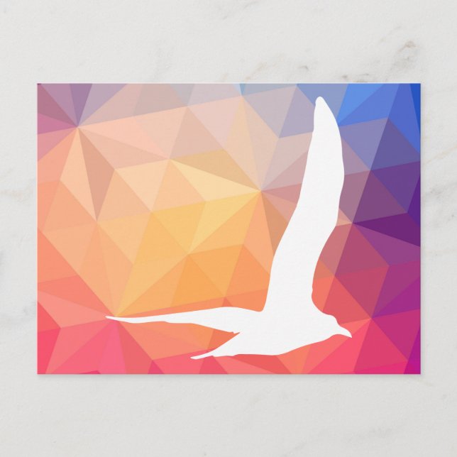 Postal Pictograma de Gulls (Anverso)