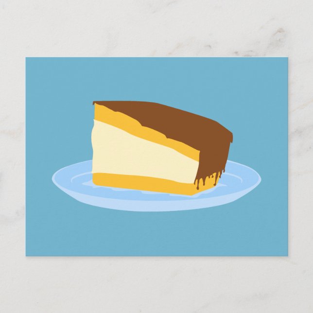 Postal Pie de crema de Boston (Anverso)