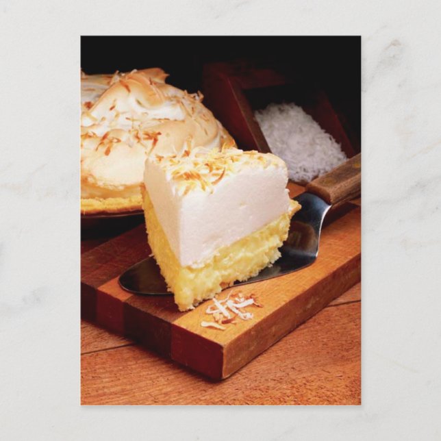 POSTAL PIE DE CREMA DE COCOTERO POSTCARD (Anverso)
