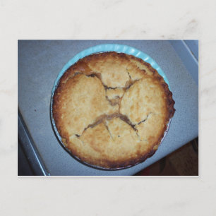 Postal Pie descontento