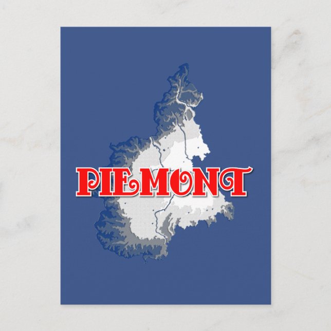 Postal Piedmont (Anverso)