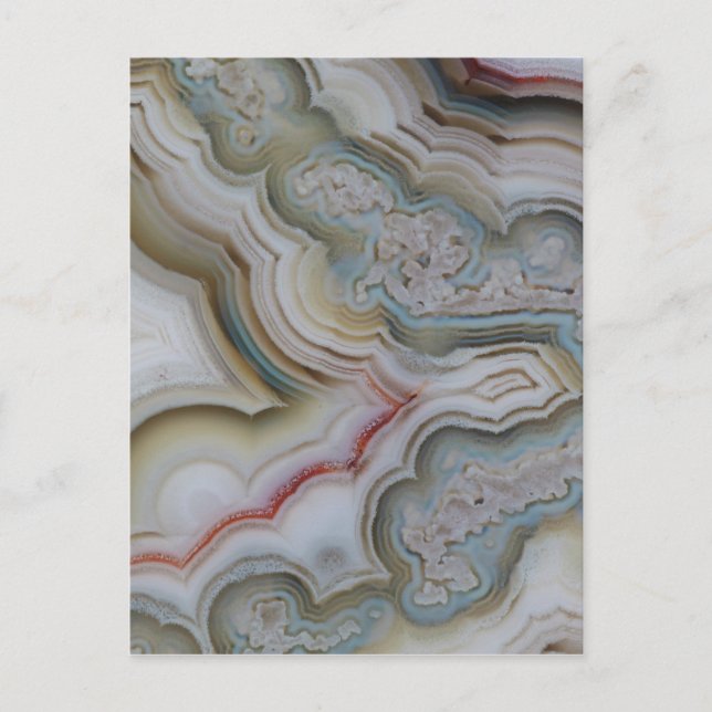 Postal Piedra abstracta (Anverso)