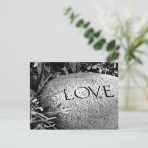 Postal Piedra de "amor"