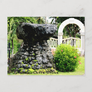Postal Piedra de latte - Guam