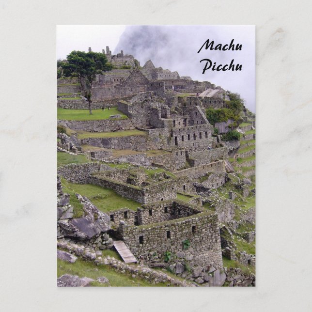 Postal piedra de machu (Anverso)