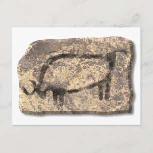 Postal Piedra de toro