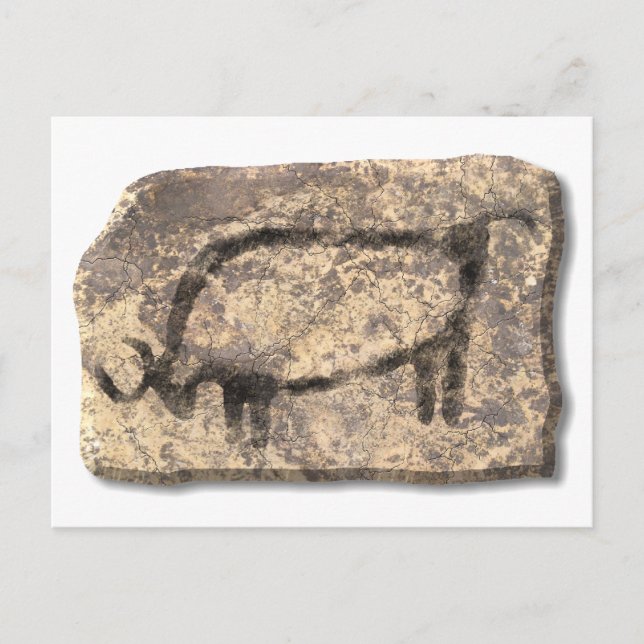 Postal Piedra de toro (Anverso)