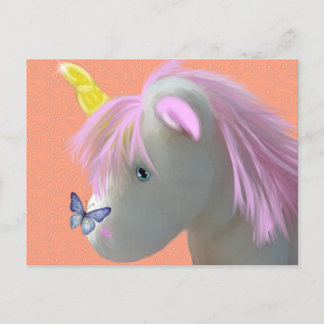 Postal Piedra luna del unicornio