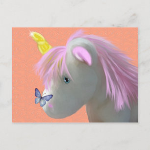 Postal Piedra lunar del unicornio