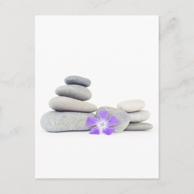 Postal Piedras de spa (Anverso)