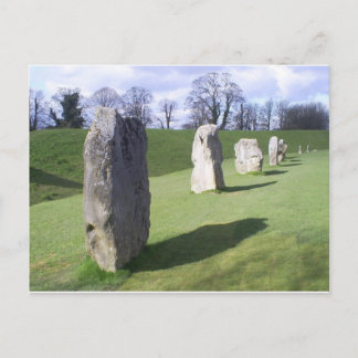 Postal piedras en pie