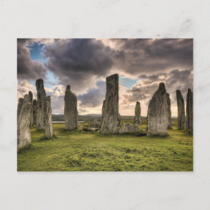 Postal Piedras erguidas de Callanish