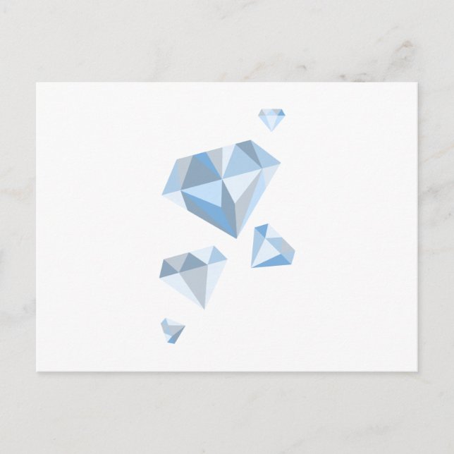 Postal Piedras preciosas (Anverso)