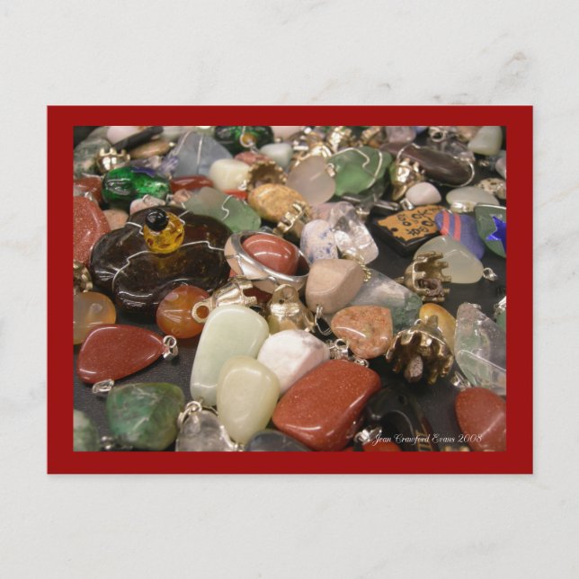 Postal Piedras y brazaletes (Anverso)