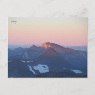 Postal Pieniny de tres coronas