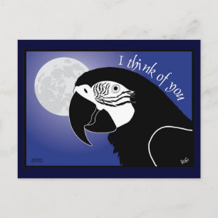 Postal Pienso en ti Postkarte