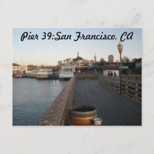 Postal Pier 39:San Francisco,postal CA