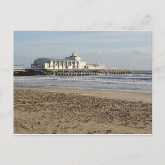 Postal Pier de Bournemouth en invierno