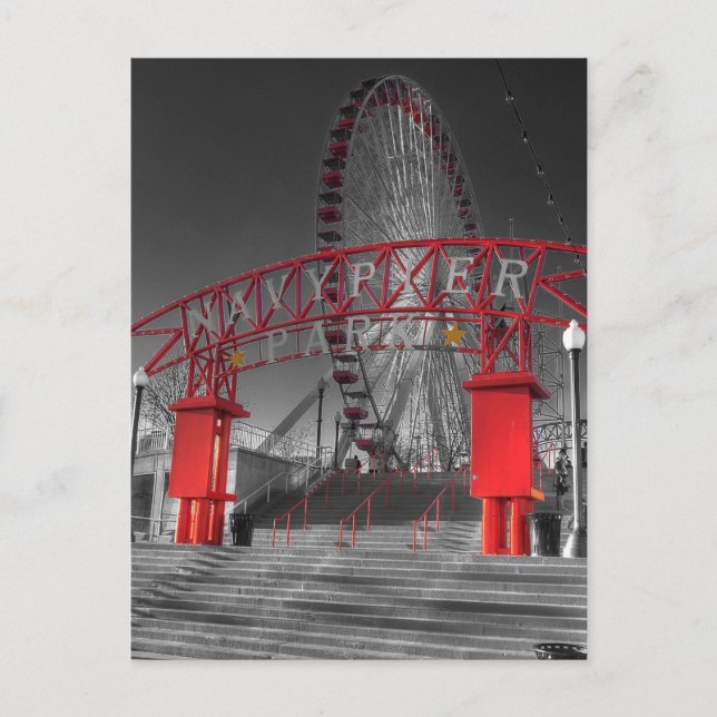 Postal Pier de Marina, Chicago (Anverso)