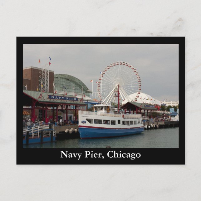 Postal Pier de Marina, Chicago (Anverso)