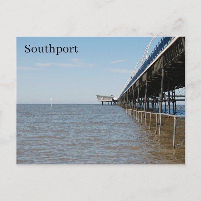 Postal Pier de Southport (Anverso)