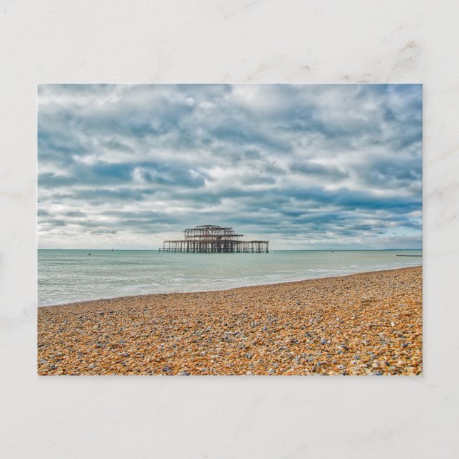 POSTAL PIER OCCIDENTAL - BRIGHTON & HOVE, SUSSEX ORIENTAL (Anverso)