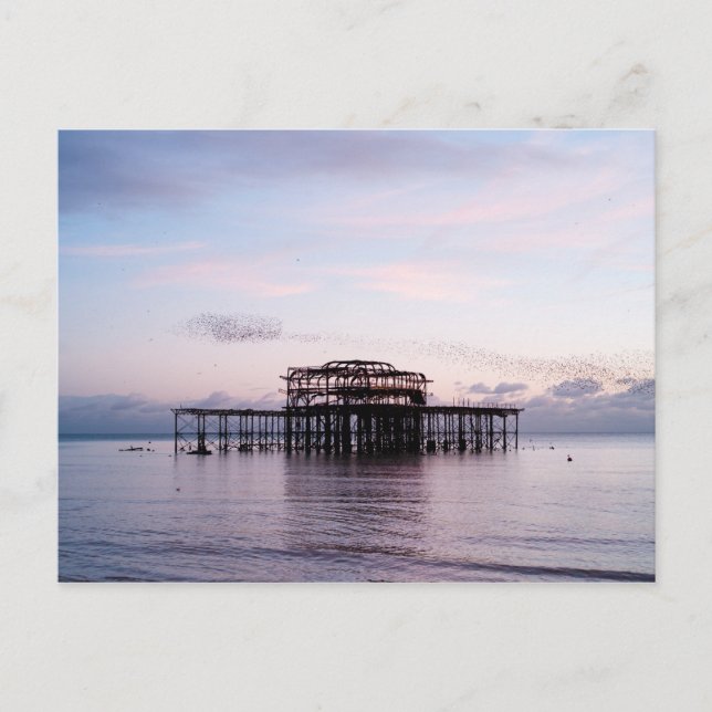 POSTAL PIER OCCIDENTAL - BRIGHTON & HOVE, SUSSEX ORIENTAL (Anverso)