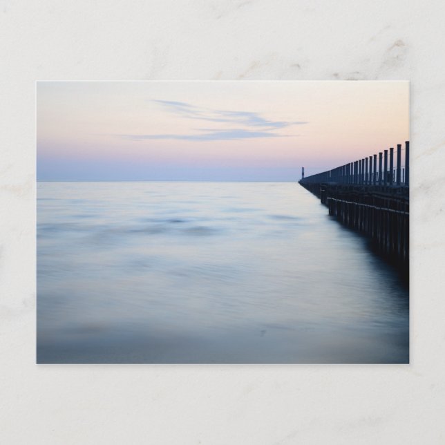 Postal Pier por la mañana (Anverso)