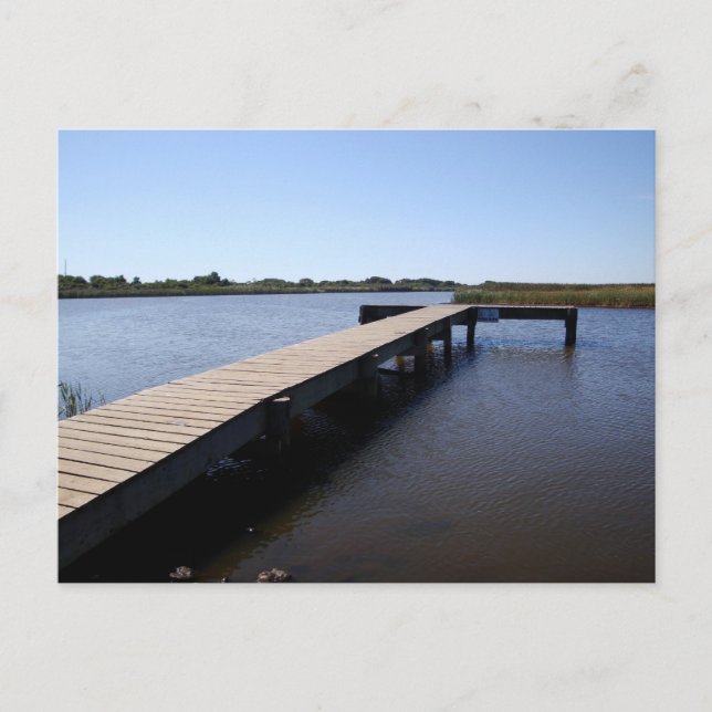 Postal Pier, Salt Marsh, Isla Nantucket (Anverso)