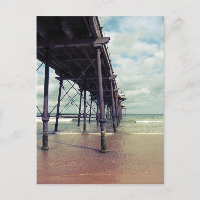 Postal Pier saltburn-by-the-sea (Anverso)